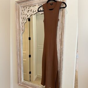 Rails brown dress with keyhole back
